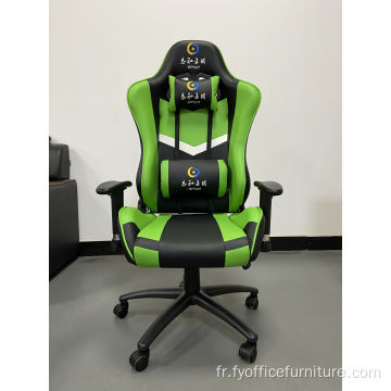 Prix ​​départ usine Racing Chair 4D Accoudoir réglable avec siège baquet